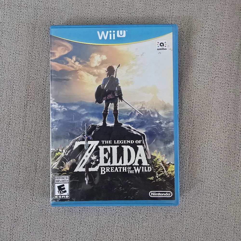 Nintendo Wii U The Legend of Zelda: Breath of the Wild - Blue Edition